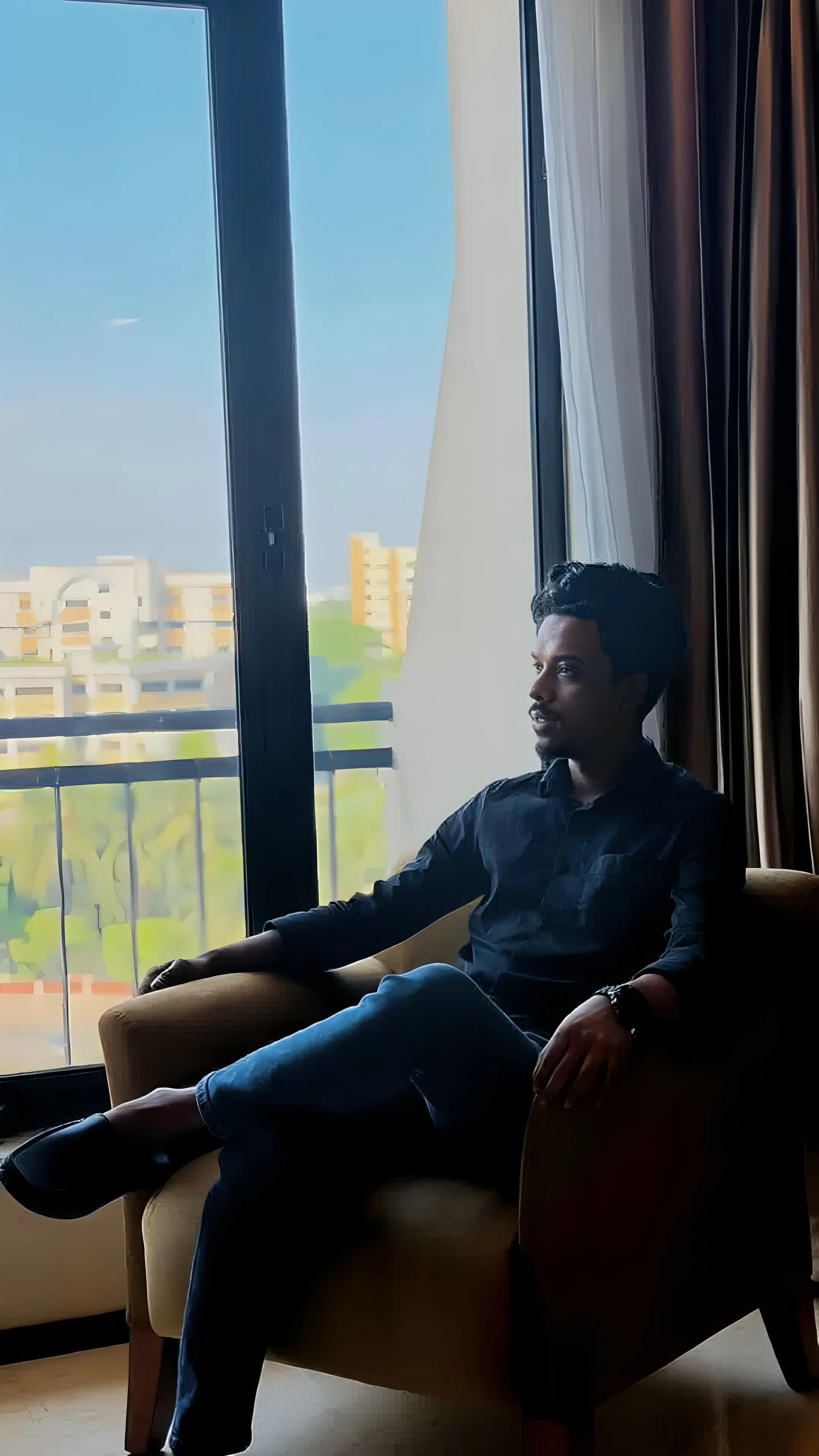 Farhan Ahmed Sitting